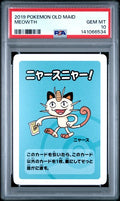 2019 Pokémon Old Maid Meowth PSA Gem Mint 10 slab