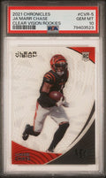 2021 Panini Chronicles Ja'Marr Chase #CVR-5 Clear Vision Rookies RC PSA 10 Gem Mint