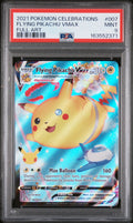 2021 Pokémon Celebrations #007 Flying Pikachu VMAX Full Art graded PSA 9 slab