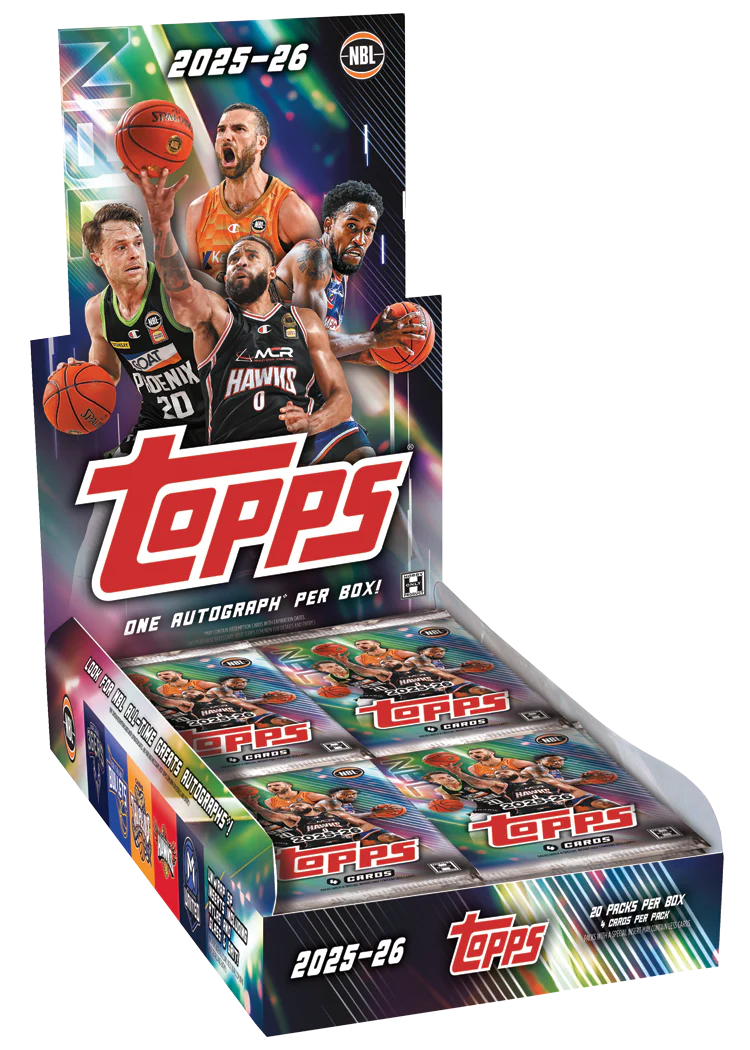 2025-26 Topps NBL Basketball Hobby Box
