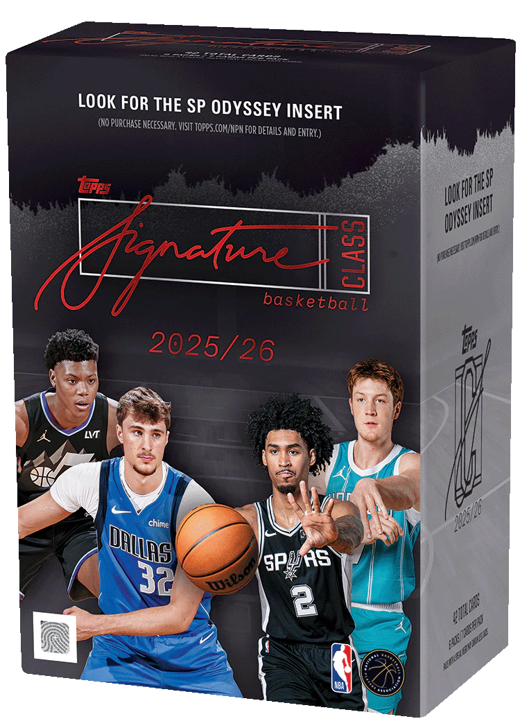 2025/26 Topps Signature Class Basketball Value Box