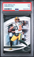 2025 Panini Absolute Jordan Love PSA 7 slab