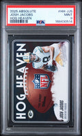 2025 Panini Absolute Hog Heaven Josh Jacobs PSA 9 slab