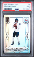 2025 Panini Donruss Elite Caleb Williams PSA 9 slab copy 2