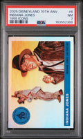 2025 Topps Disneyland 70th Anniversary 1955 Icons #6 Indiana Jones graded PSA 7 slab