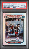 2025 Topps Disneyland 70th Anniversary Mickey & Friends MS-7 graded PSA 10 slab