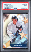 2025 Topps Stars of MLB #SMLB2 Aaron Judge PSA MINT 9, PSA Cert 168430505