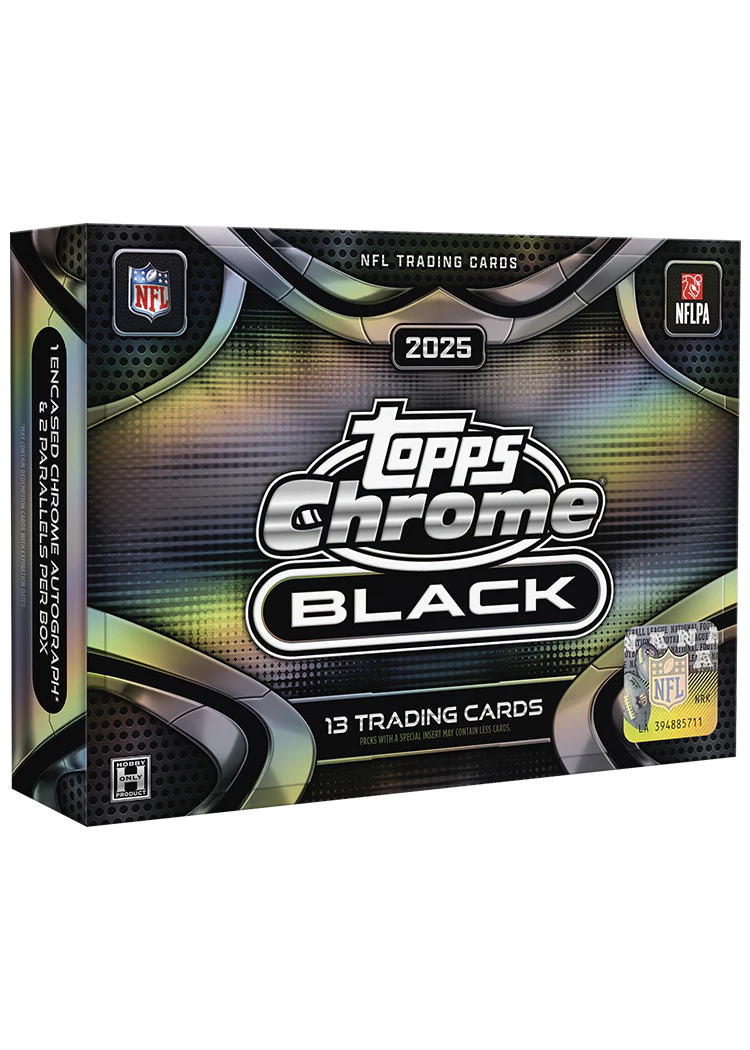 2025 Topps Chrome Black Football Hobby Box
