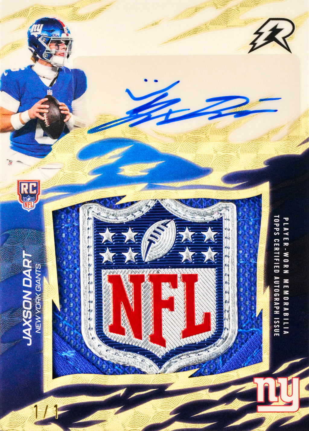 2025 Topps Resurgence NFL Trading Cards Mega Box