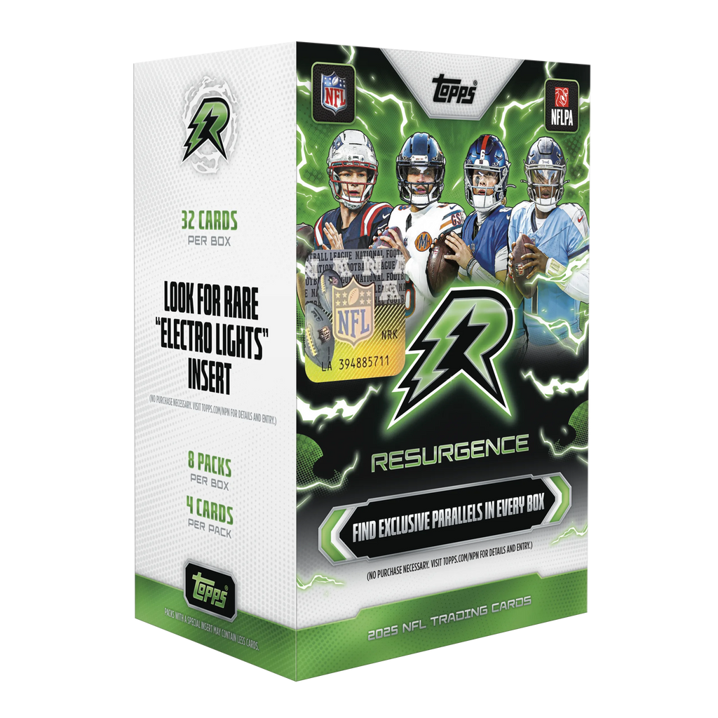 2025 Topps Resurgence NFL Trading Cards Value Box
