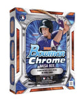 Front of 2026 Bowman Chrome Baseball Mega Box