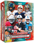2026 Bowman Football Mega Box trading cards packaging