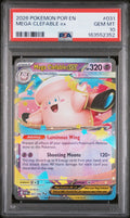 PSA 10 Mega Clefable ex #031 from the 2026 Pokémon Japanese Mega Evolution set