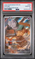 PSA 10 Espurr #095 Illustration Rare from the 2026 Pokémon Japanese Mega Evolution set