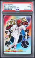 2026 Topps Titans of the Game Elly De La Cruz PSA 9 slab