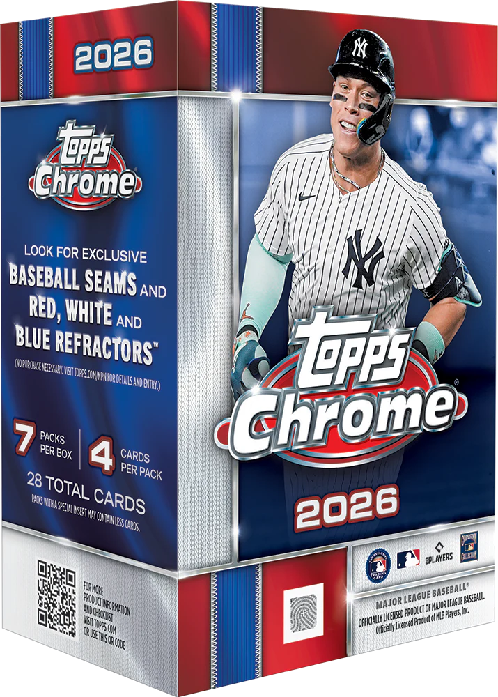 2026 Topps Chrome Baseball Value Box