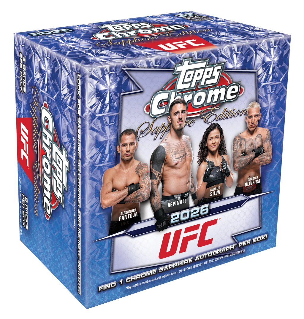 2026 Topps Chrome UFC Sapphire Edition Hobby Box