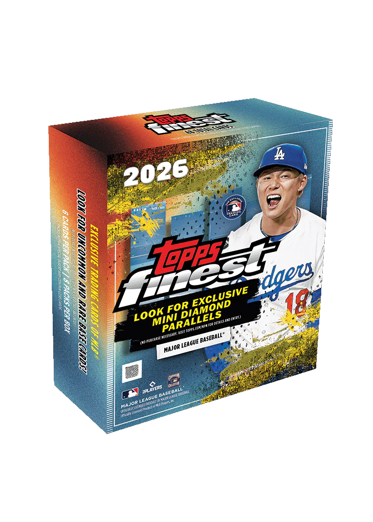 2026 Topps Finest Baseball Mega Box