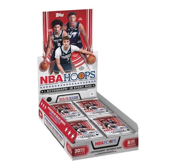 2025/26 Topps NBA Hoops Basketball Hobby Box