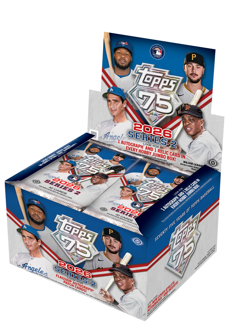2026 Topps Series 2 Baseball Hobby Jumbo Box