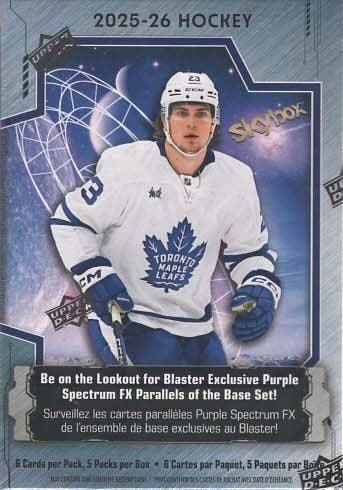 2025-26 Upper Deck Metal Universe Hockey 30ct. Blaster Box