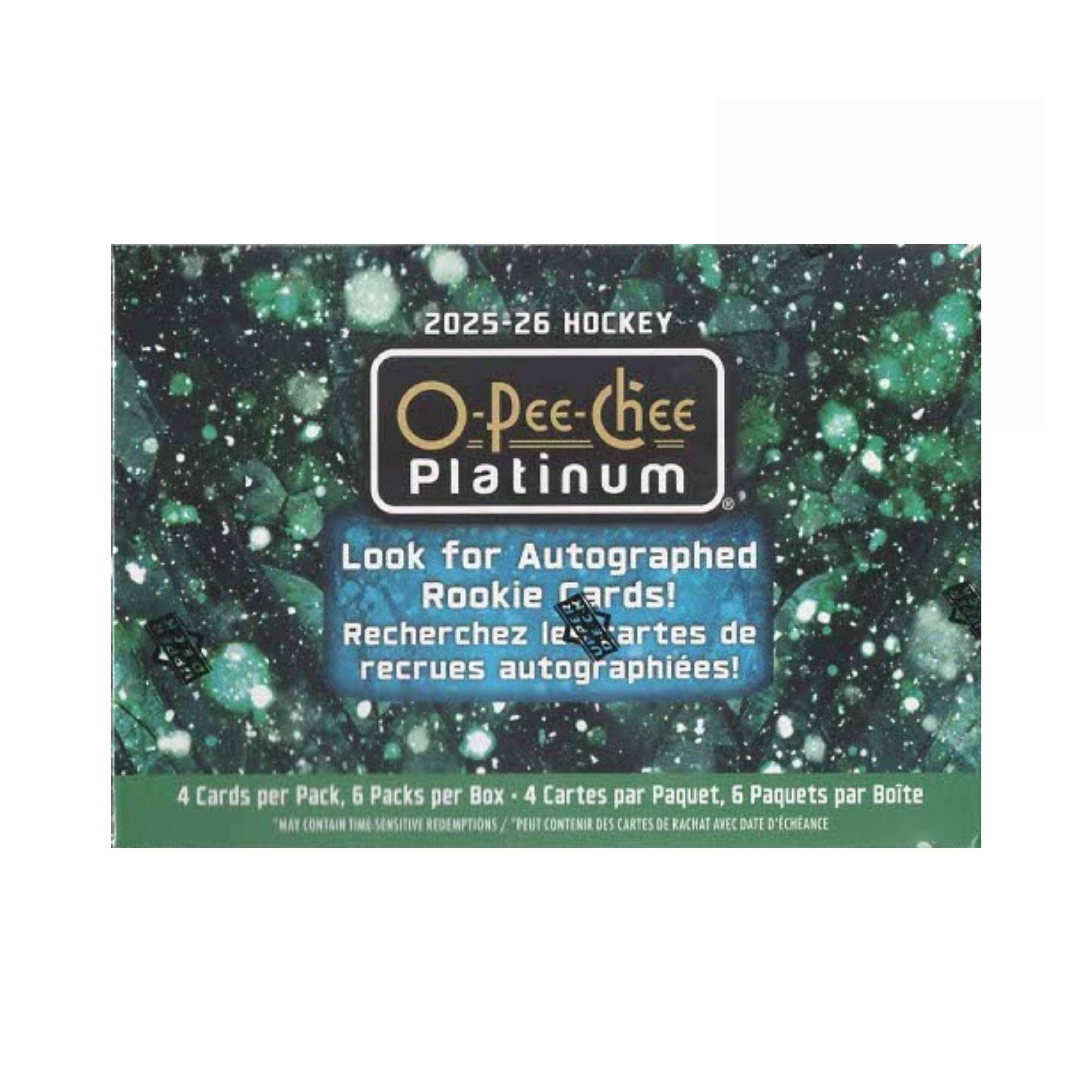 2025-26 UD O-Pee-Chee Platinum NHL Hockey 24ct. Blaster