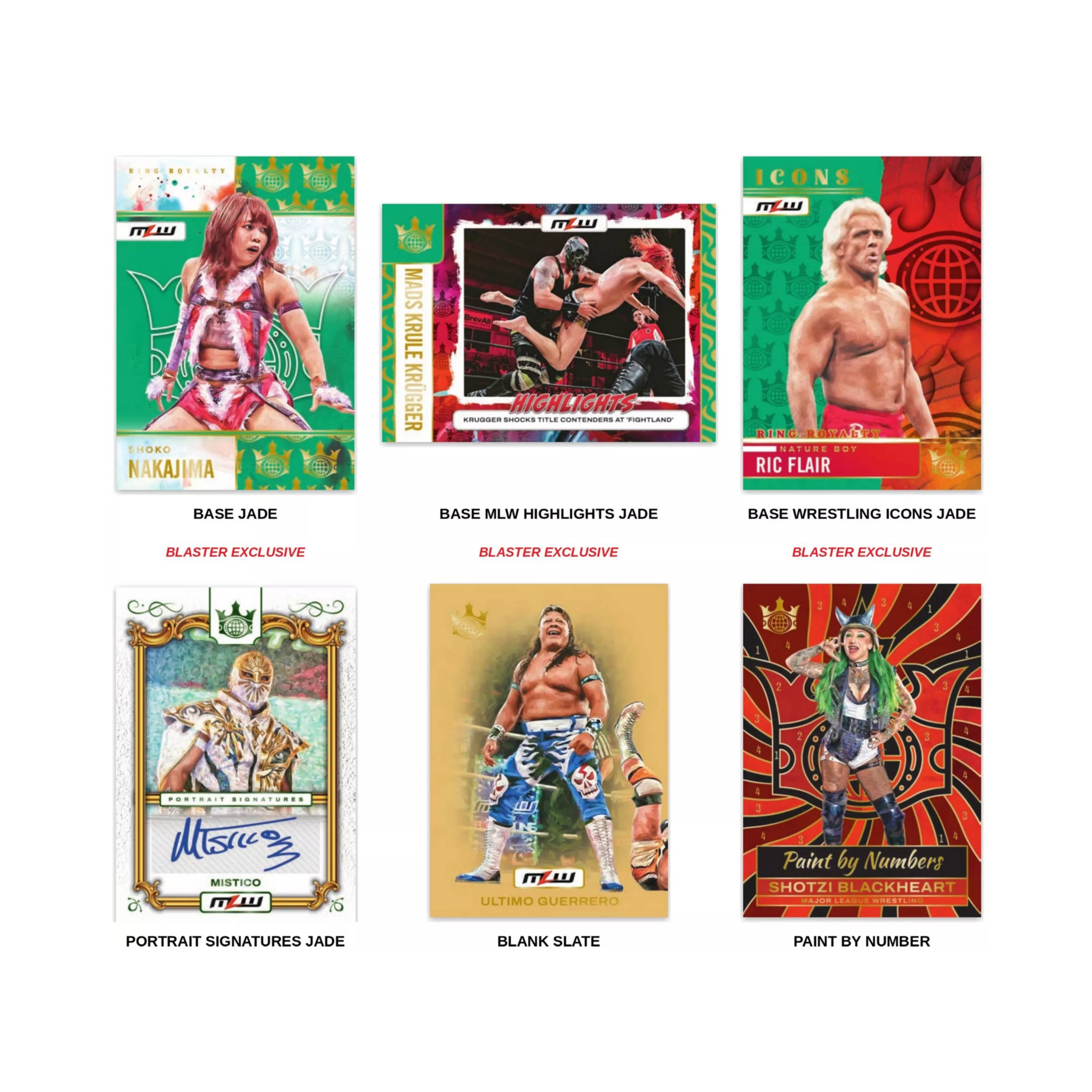 2026 Panini Major League Wrestling Ring Royalty Blaster Box