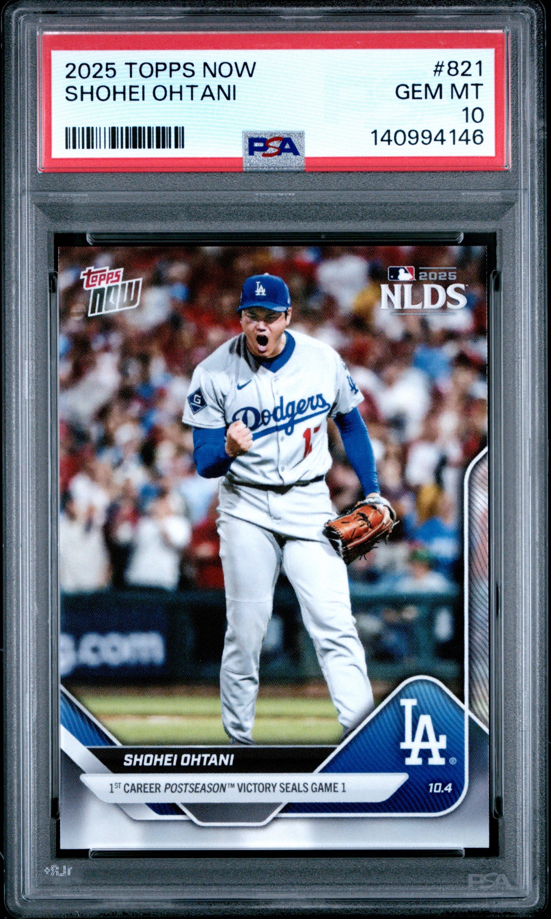 Shohei Ohtani Dodgers PSA