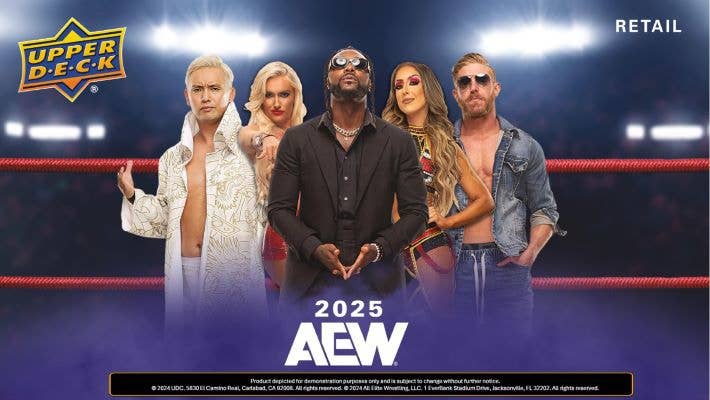 2025 Upper Deck AEW Wrestling 48ct. Blaster Box