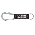 NFL Las Vegas Raiders Bottle Opener Carabiner Keychain
