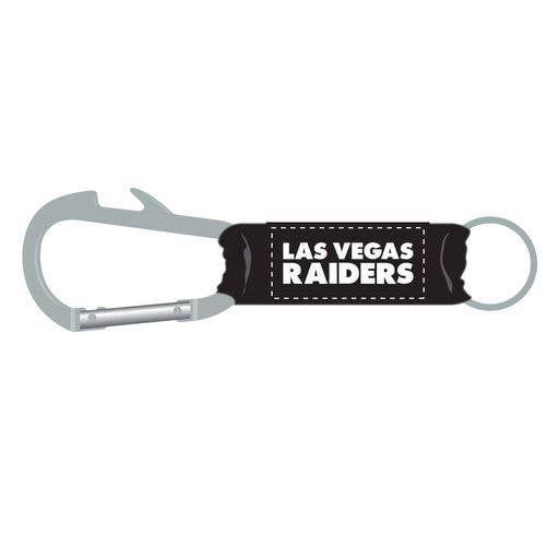 NFL Las Vegas Raiders Bottle Opener Carabiner Keychain
