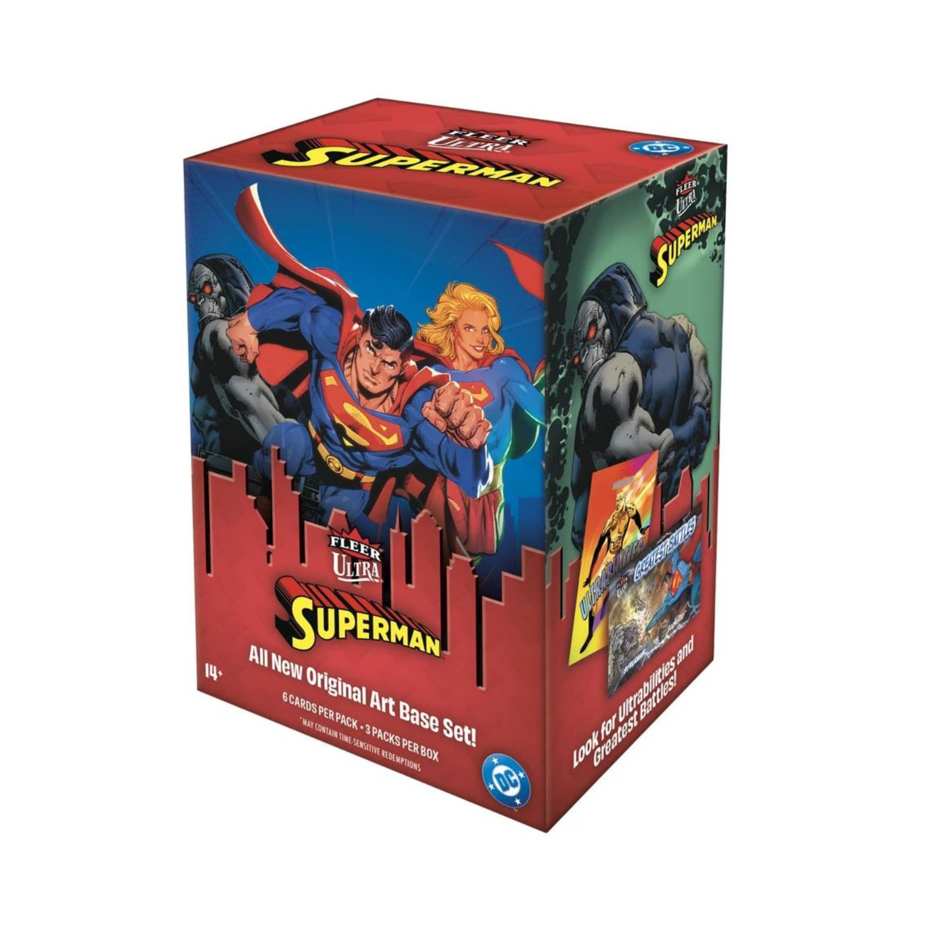 2026 Upper Deck Fleer Ultra Superman 18ct. Blaster Box