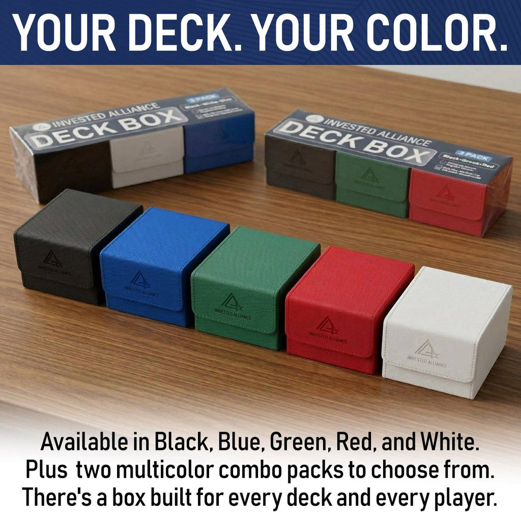Black MTG Deck Box