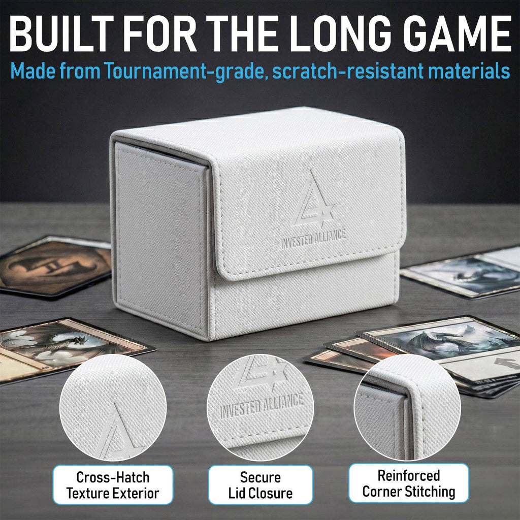 White MTG Deck Box