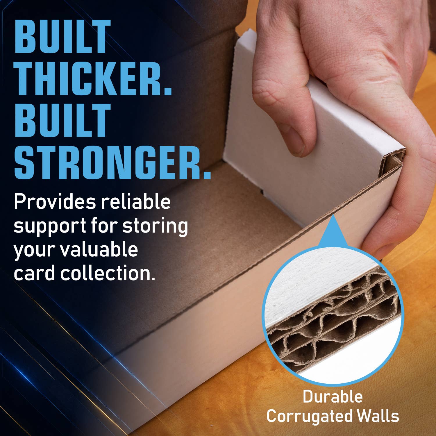 Premium Cardboard Storage Boxes - 20 Pack