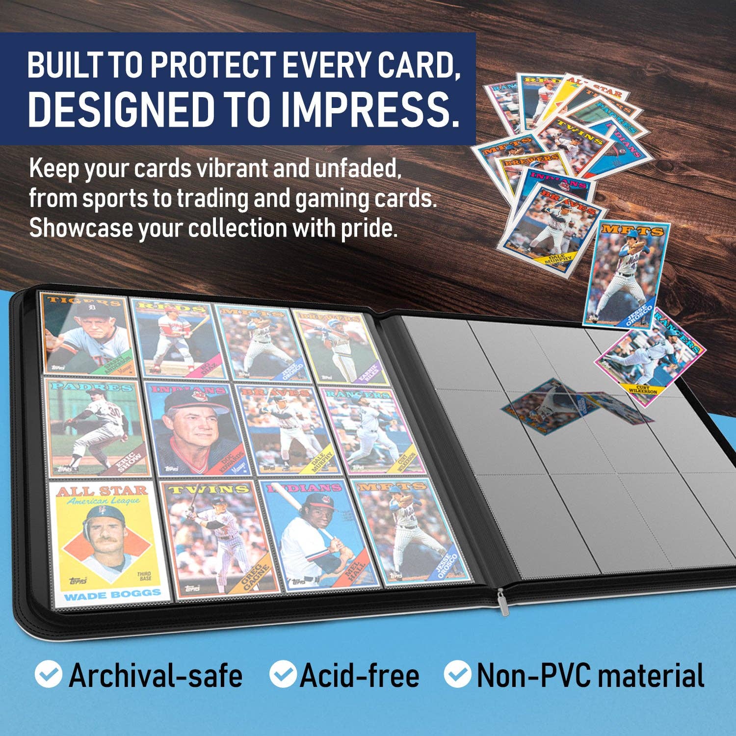 White - Premium TCG Card Binder