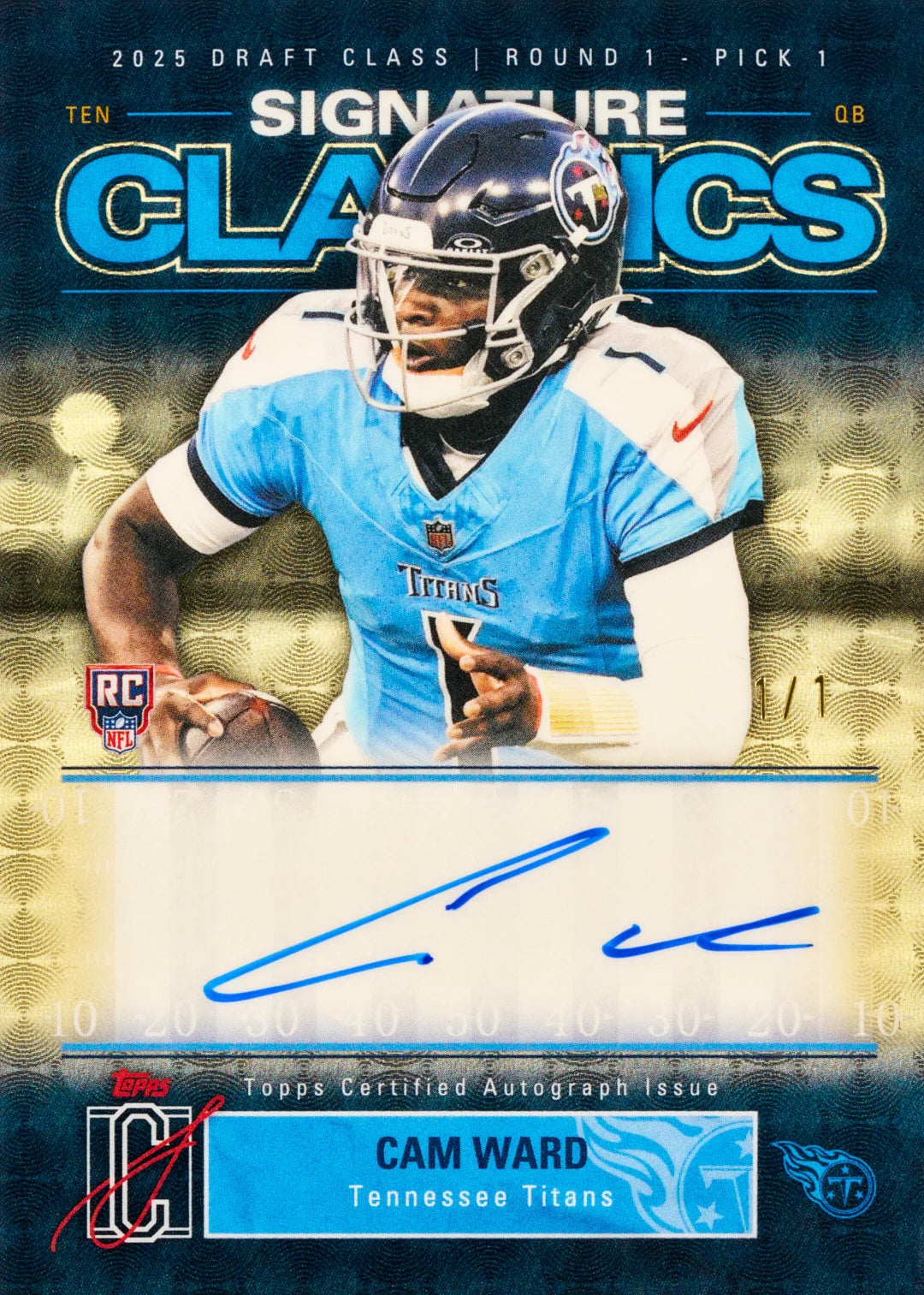 2025 Topps Signature Class Football Value Box