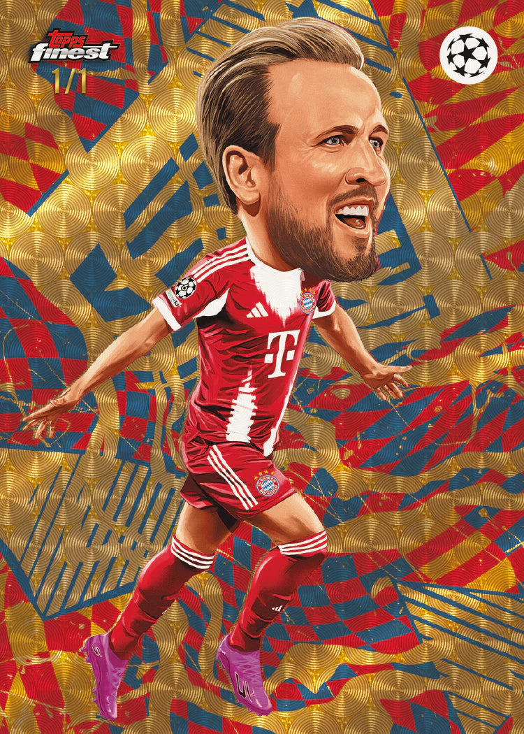 2025-26 Topps Finest UEFA Club Competitions Hobby Box