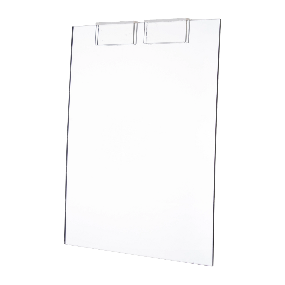 8" X 10" Acrylic Mirror For Slatwall Or Wire Grid