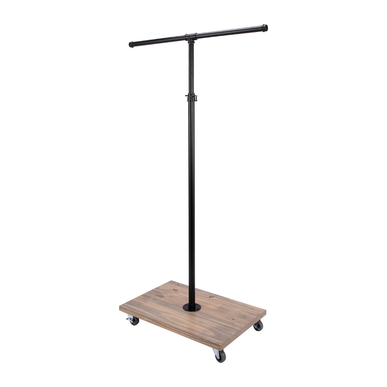 Boutique Pipe 2-Way Straight Arm Clothing Rack