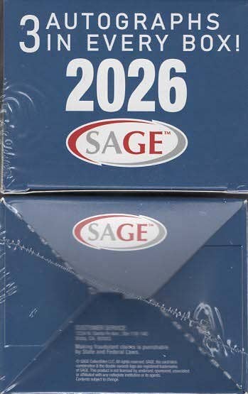 2026 SAGE Low Series Football 63ct. Blaster Box