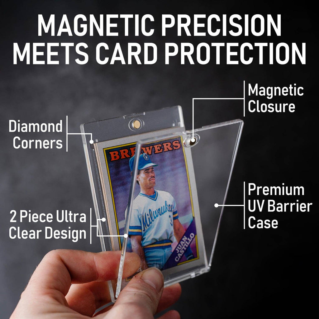 Invested Alliance Premium Magnetic Card Holders – 75pt, 25 Pack