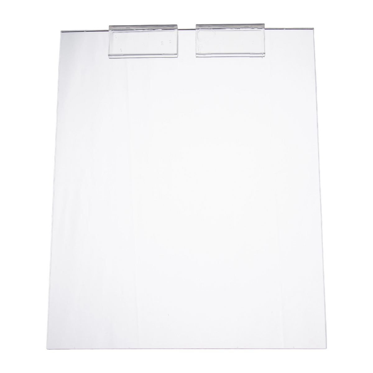 8" X 10" Acrylic Mirror For Slatwall Or Wire Grid