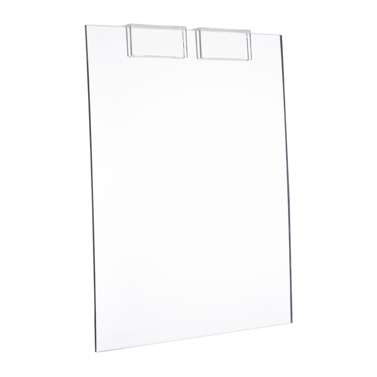 8" X 10" Acrylic Mirror For Slatwall Or Wire Grid