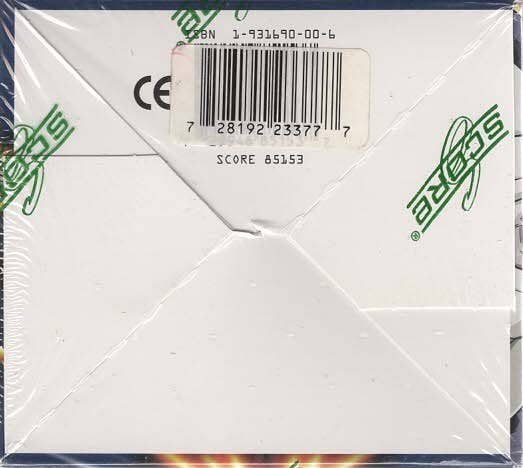 DragonBall Z Senzu Blast Booster Pack Sealed Box SCORE - NOS