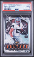 Brock Bowers Voltaic rookie PSA 9 cert 170063723