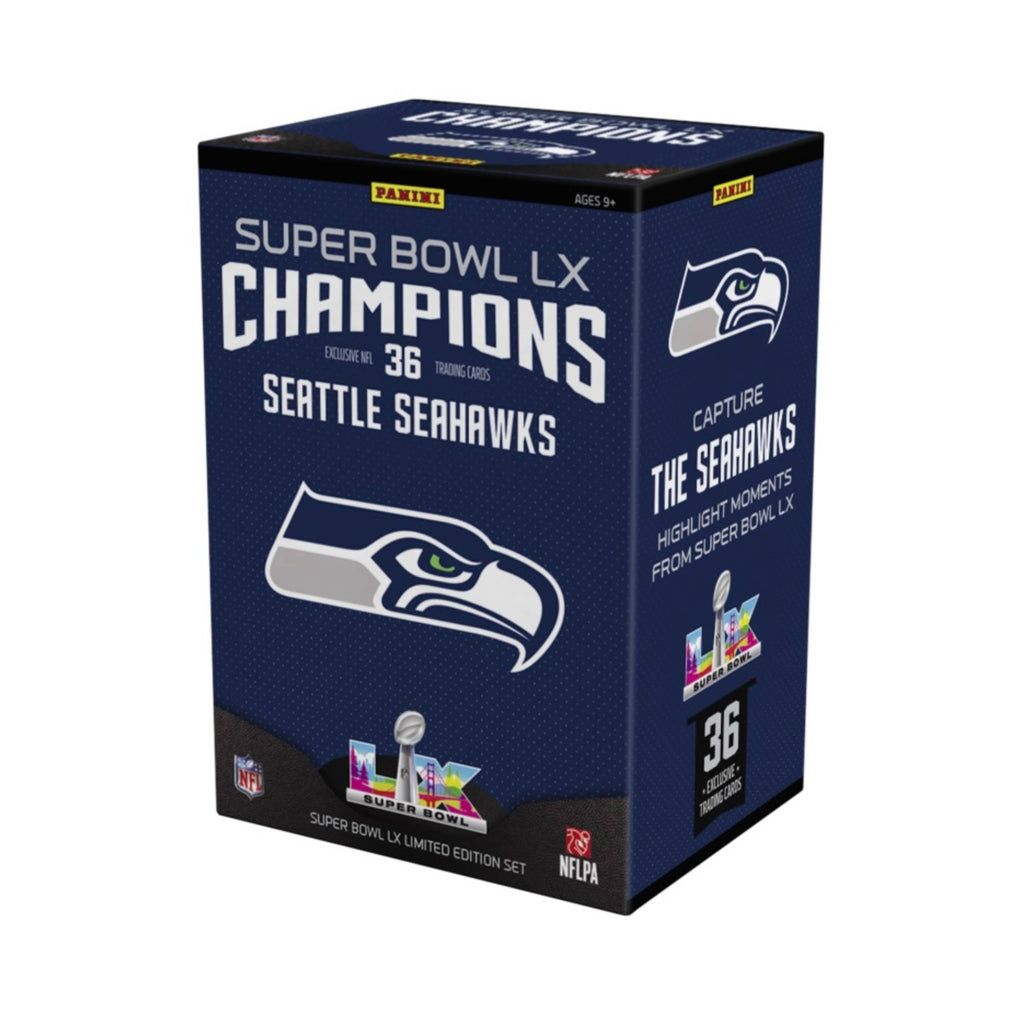 2026 Panini Seattle Seahawks Super Bowl LX Champions 36-Card Box Set
