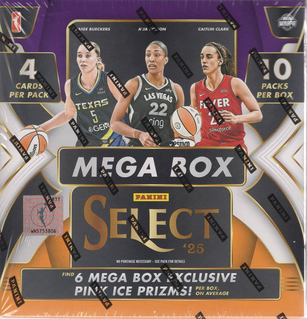 2025 Panini Select WNBA Basketball 40Ct. Mega Box