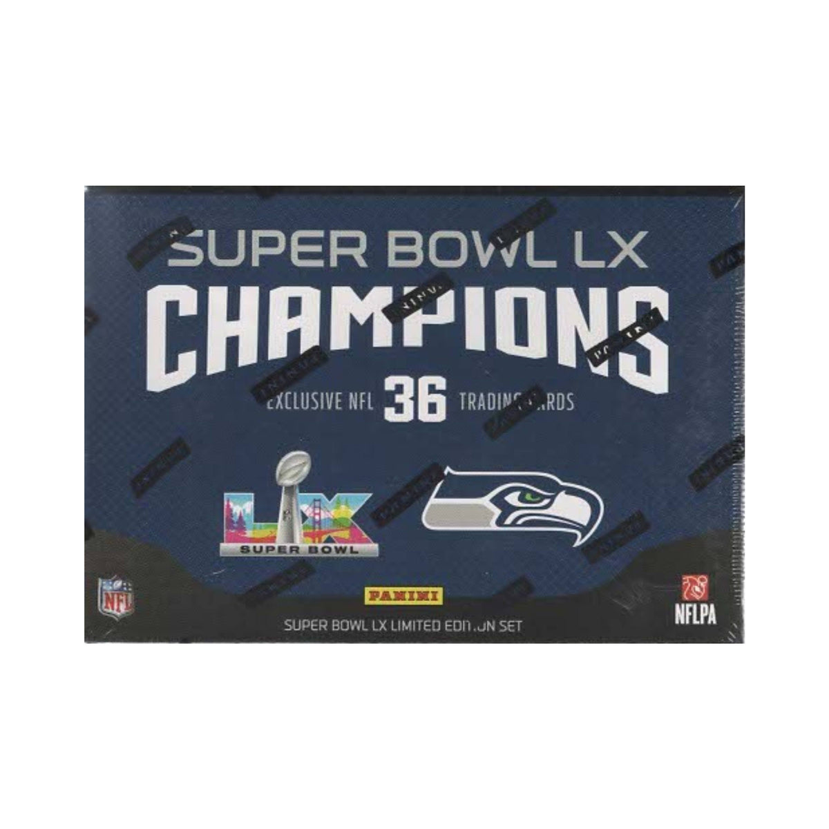 2026 Panini Seattle Seahawks Super Bowl LX Champions 36-Card Box Set