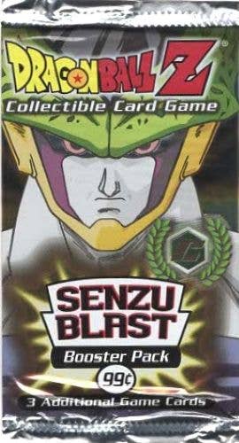 DragonBall Z Senzu Blast Booster Pack Sealed Box SCORE - NOS